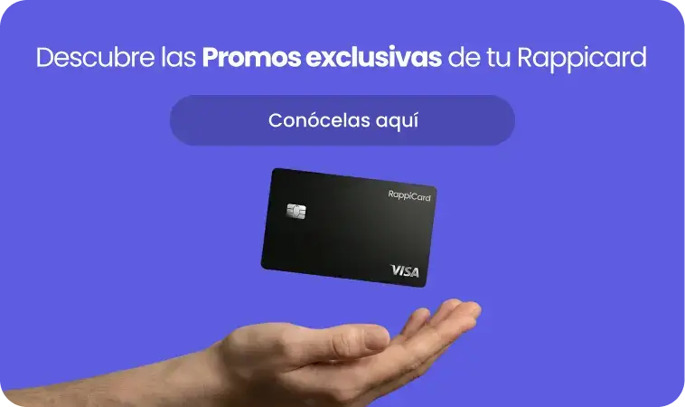 Promociones exclusivas de tu tarjeta RappiCard México