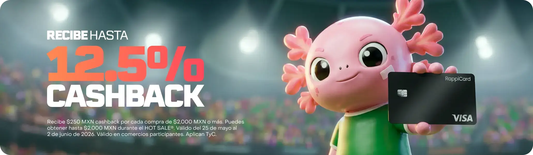 Recibe cashabck este HOT SALE 2026 - RappiCard México