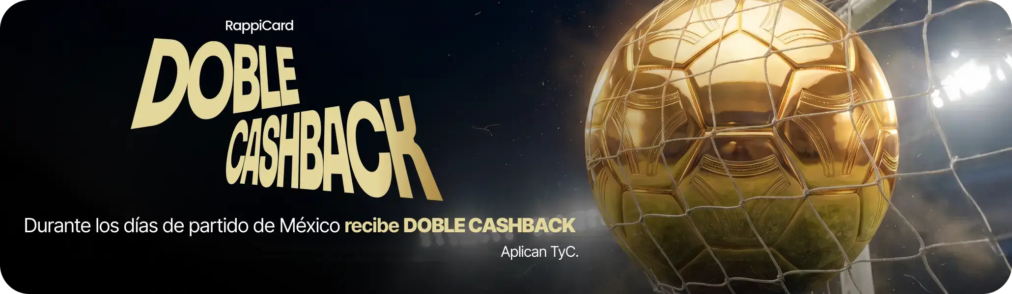 Doble Cashback con tarjeta de credito - RappiCard